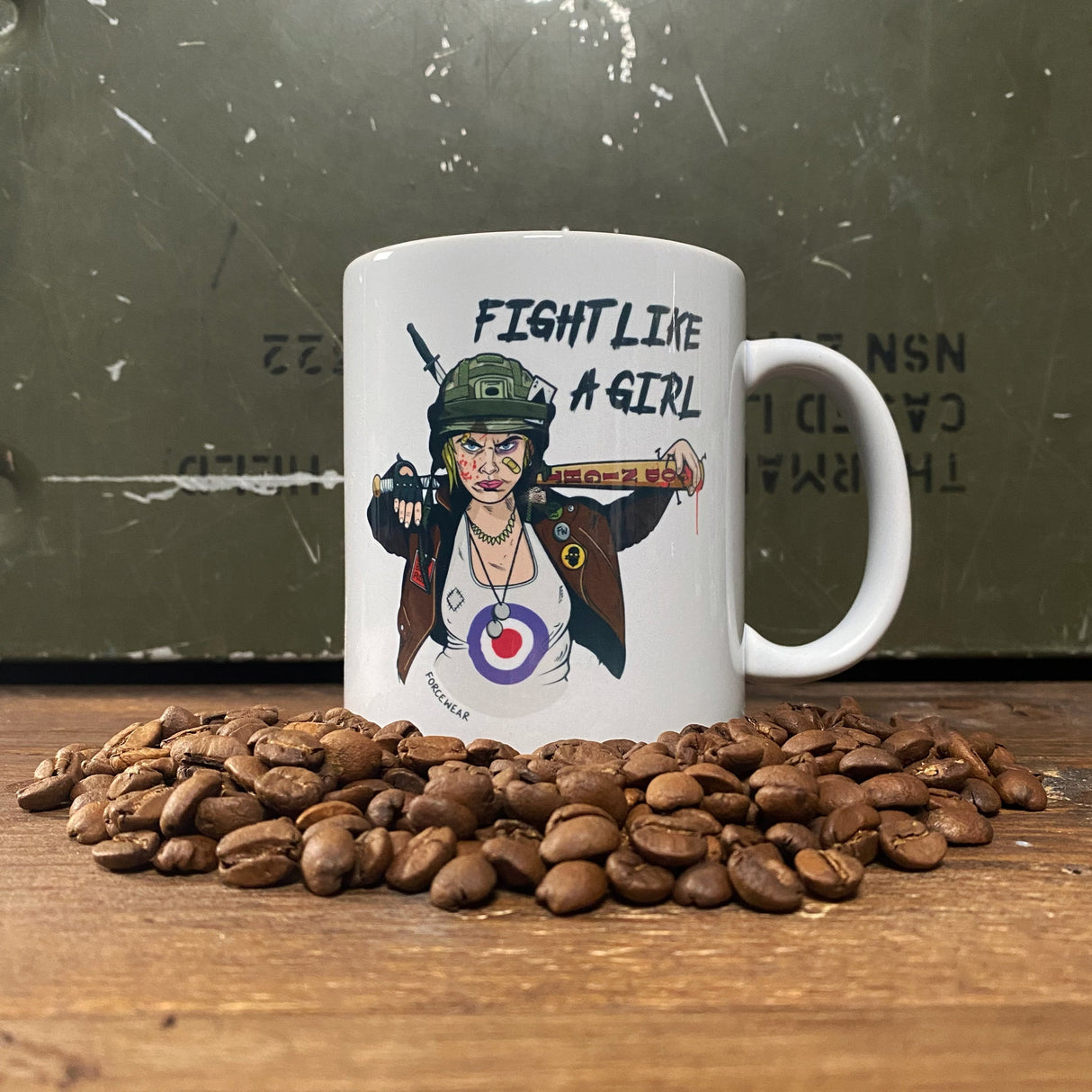 FIGHT LIKE A GIRL MUG - Force Wear HQ