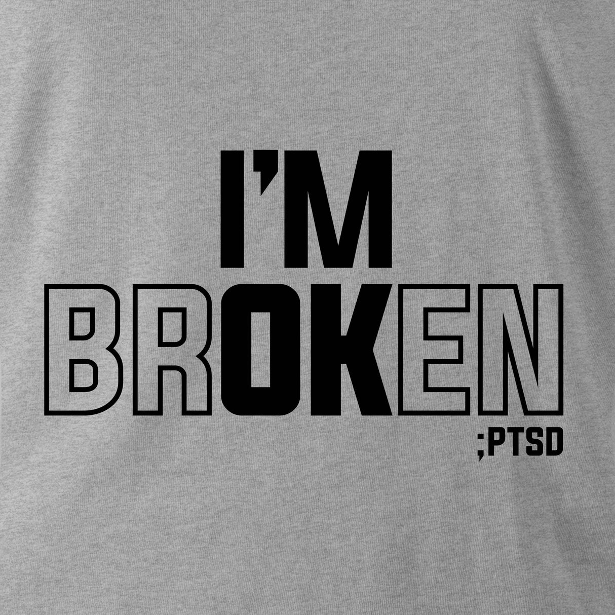 I'M BROKEN HOODIE - Force Wear HQ
