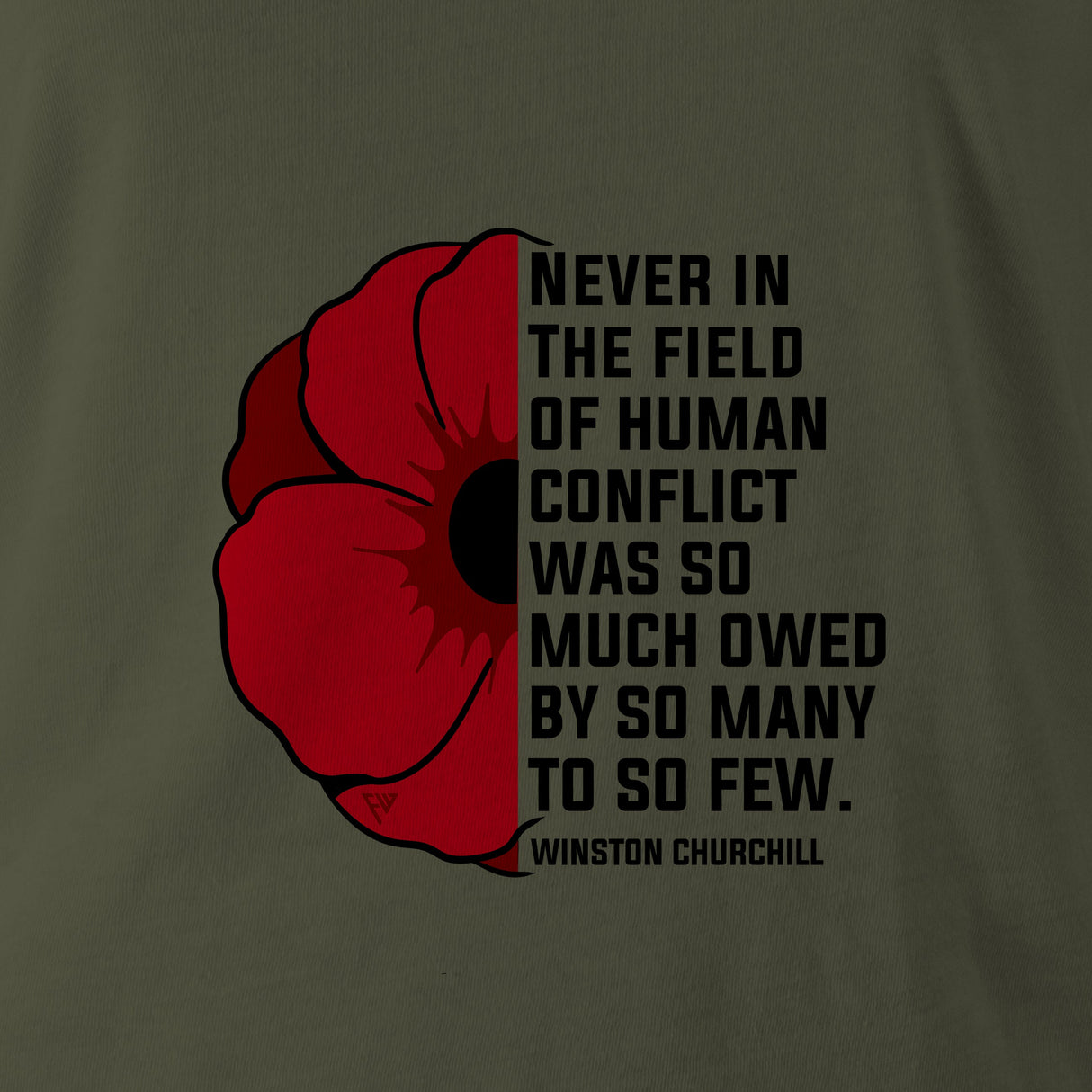 NEVER IN THE FIELD - Force Wear HQ - T-SHIRTS