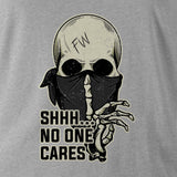 NO ONE CARES TAG AND BACK HOODIE - Force Wear HQ