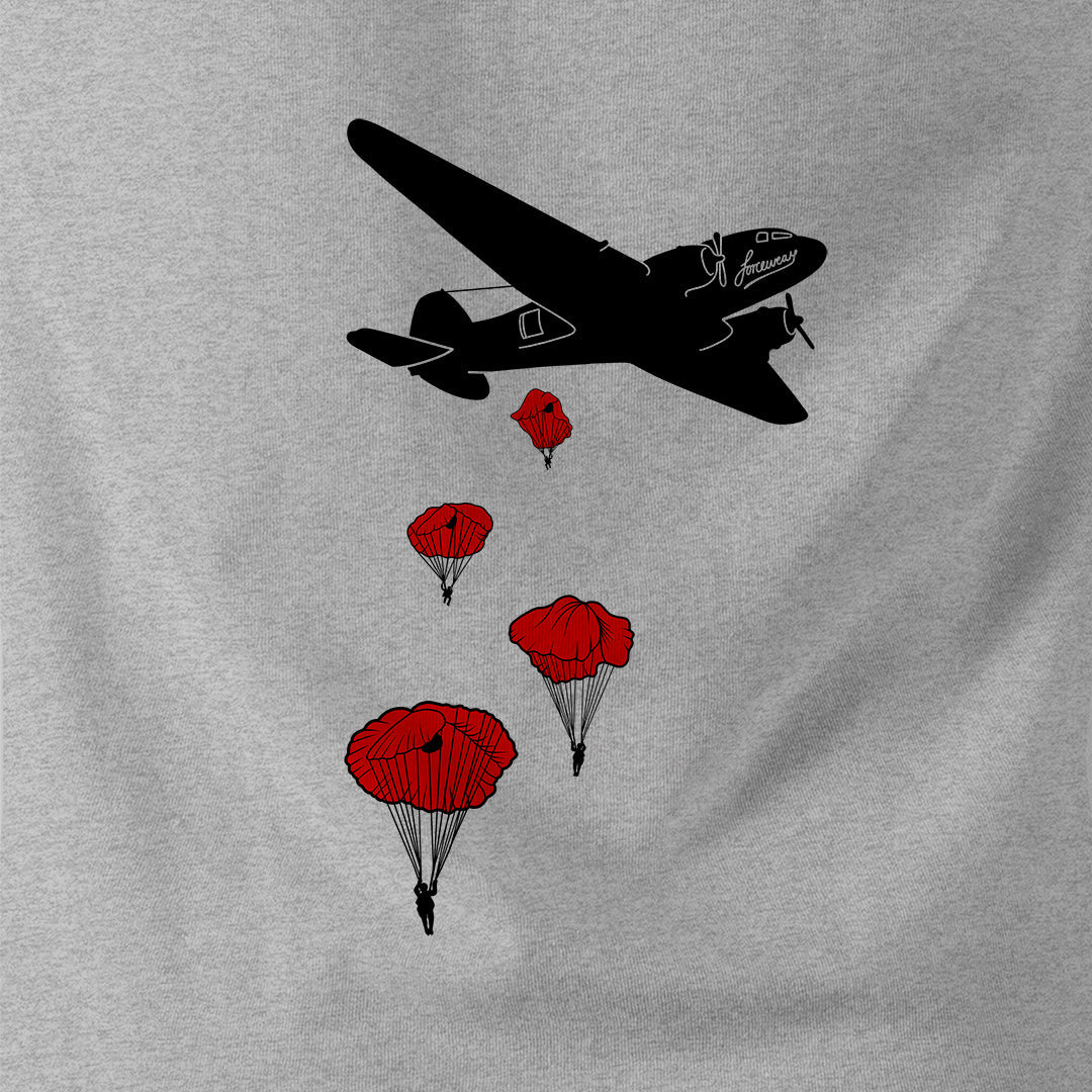 PARA DROP POPPIES TAG HOODIE - Force Wear HQ - HOODIES