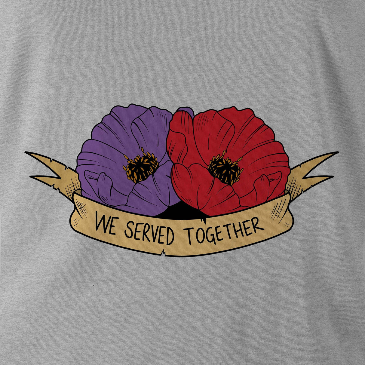 WE SERVED TOGETHER HOODIE - Force Wear HQ