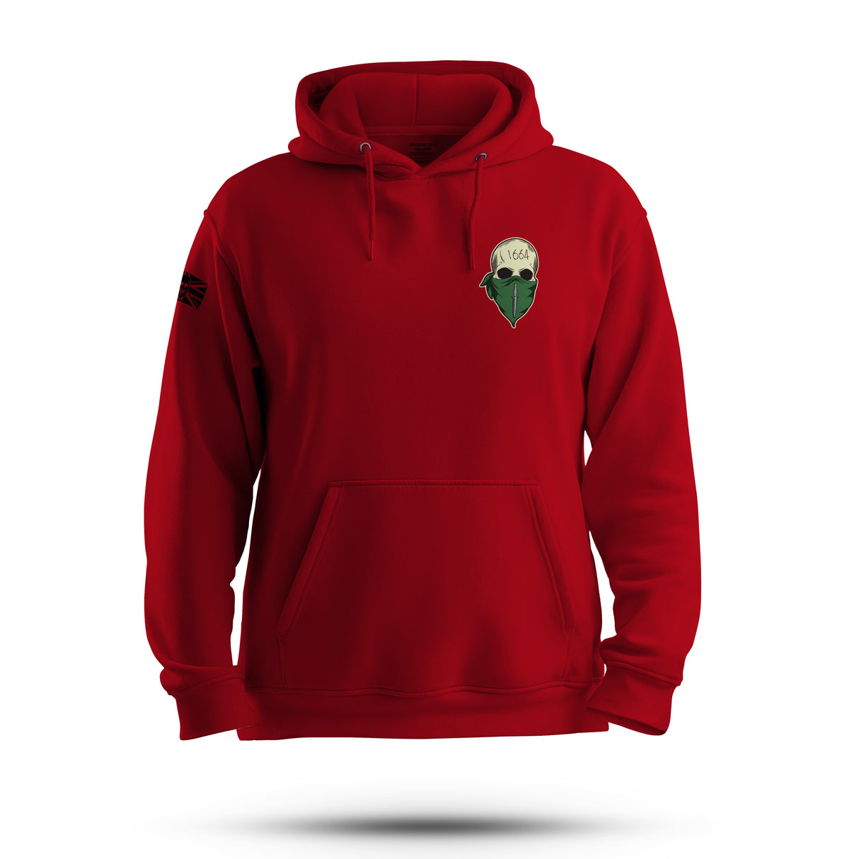 1664 ROYAL MARINE SKULL HOODIE