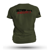 ACTION OVER EXCUSES TAG & BACK