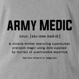 ARMY MEDIC TAG & BACK HOODIE