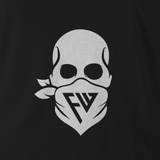 SKULL BASIC LOGO POLO - BLACKOUT