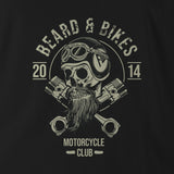BEARD AND BIKES TAG & BACK HOODIE