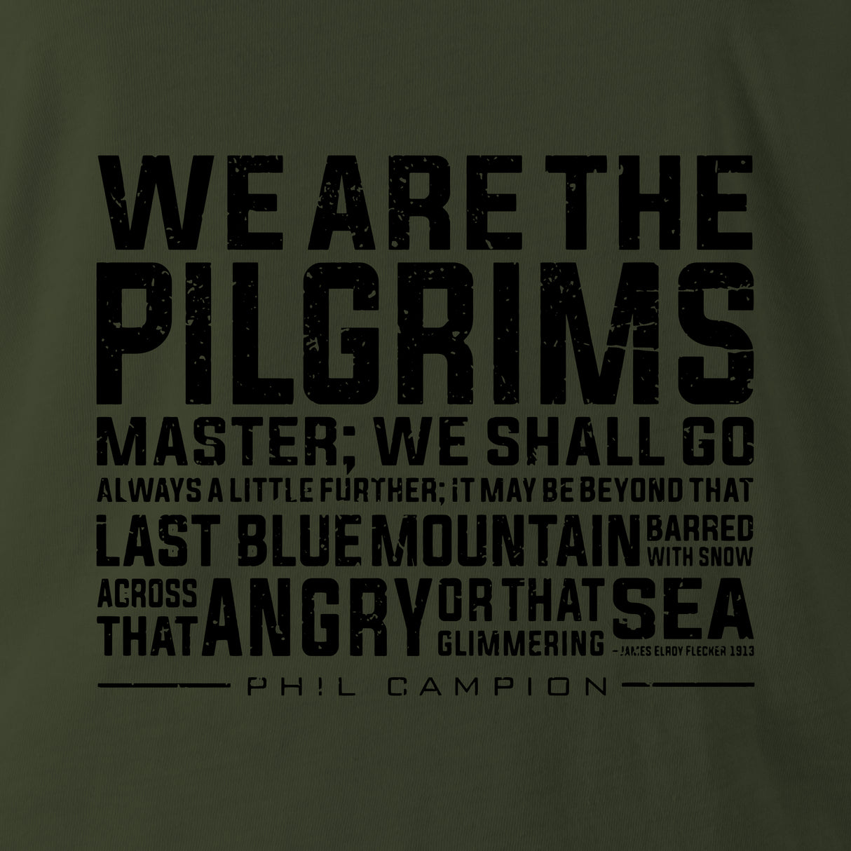 BORN FEARLESS WE ARE THE PILGRIMS T&B HOODIE