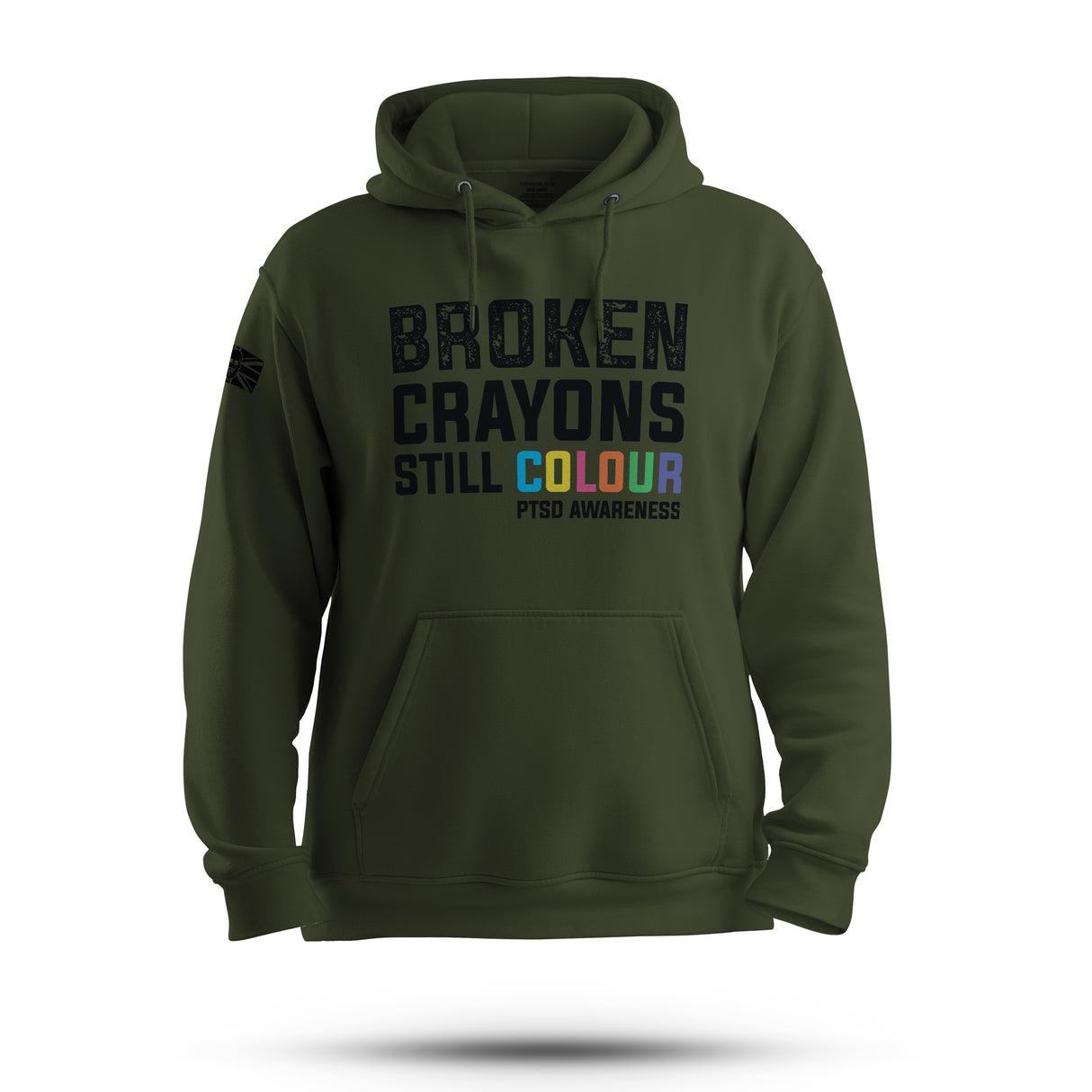 PTSD BROKEN CRAYONS HOODIE