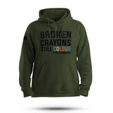 PTSD BROKEN CRAYONS HOODIE