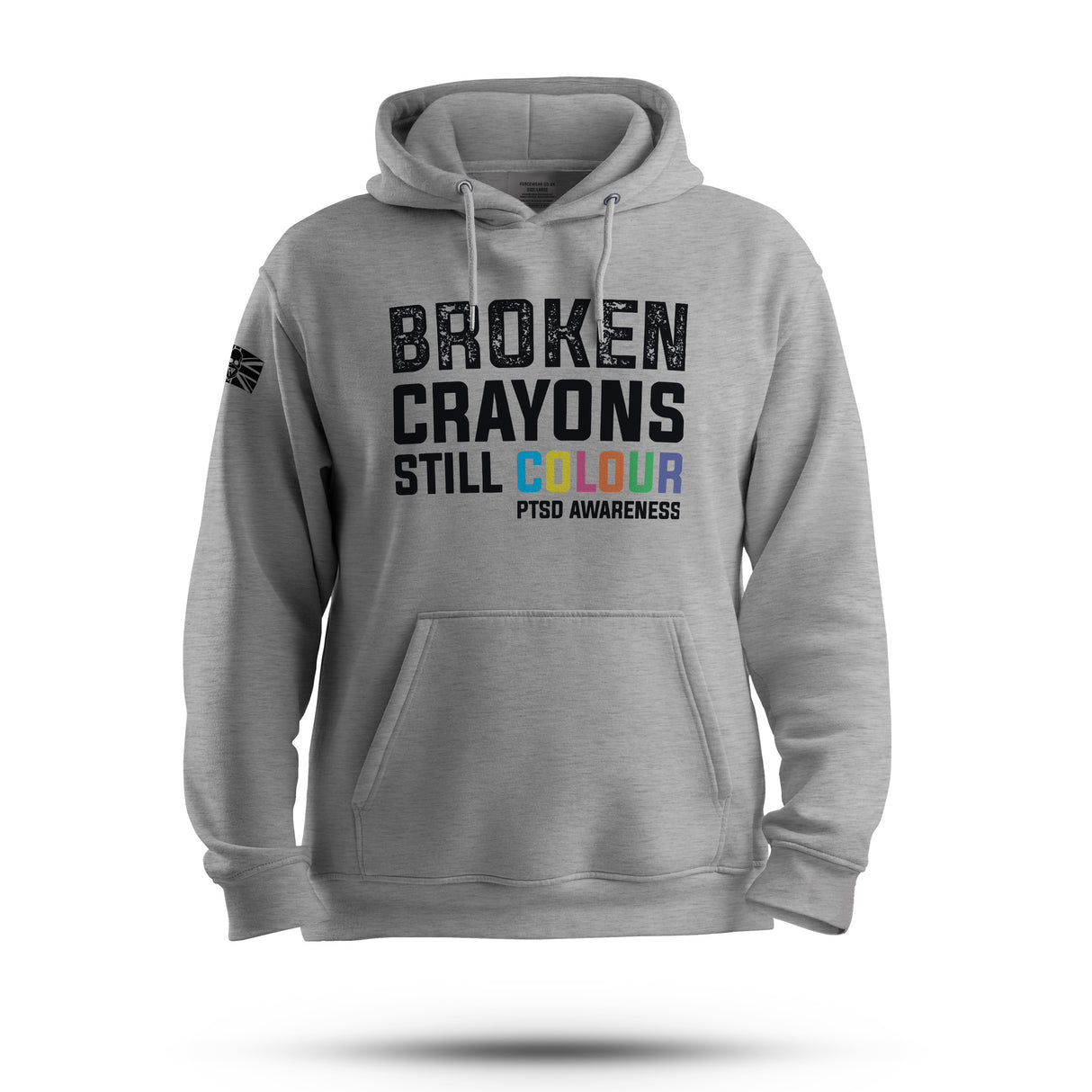 PTSD BROKEN CRAYONS HOODIE