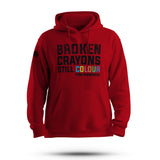 PTSD BROKEN CRAYONS HOODIE