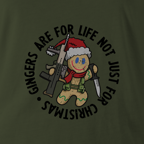 GINGERS, NOT JUST FOR CHRISTMAS HOODIE