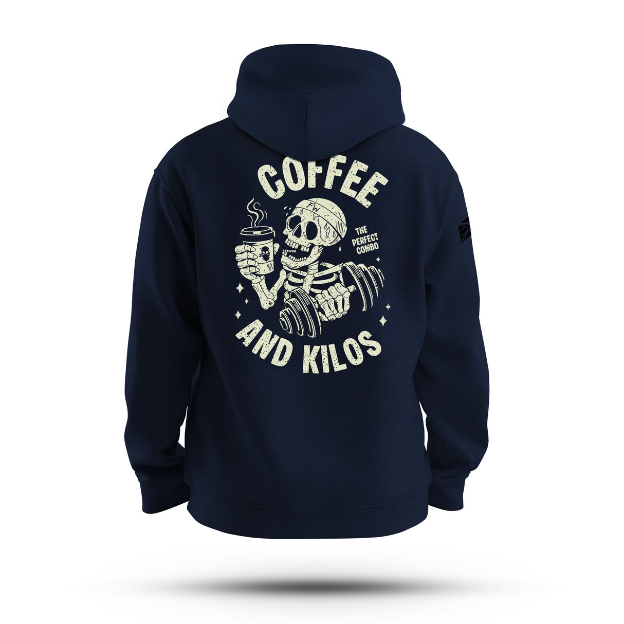 COFFEE AND KILOS TAG & BACK V2 HOODIE