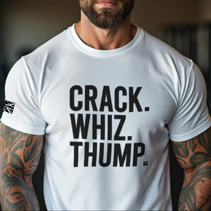 CRACK. WHIZ. THUMP.