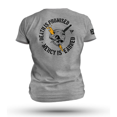 DEATH IS PROMISED TAG & BACK