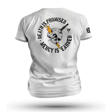 DEATH IS PROMISED TAG & BACK