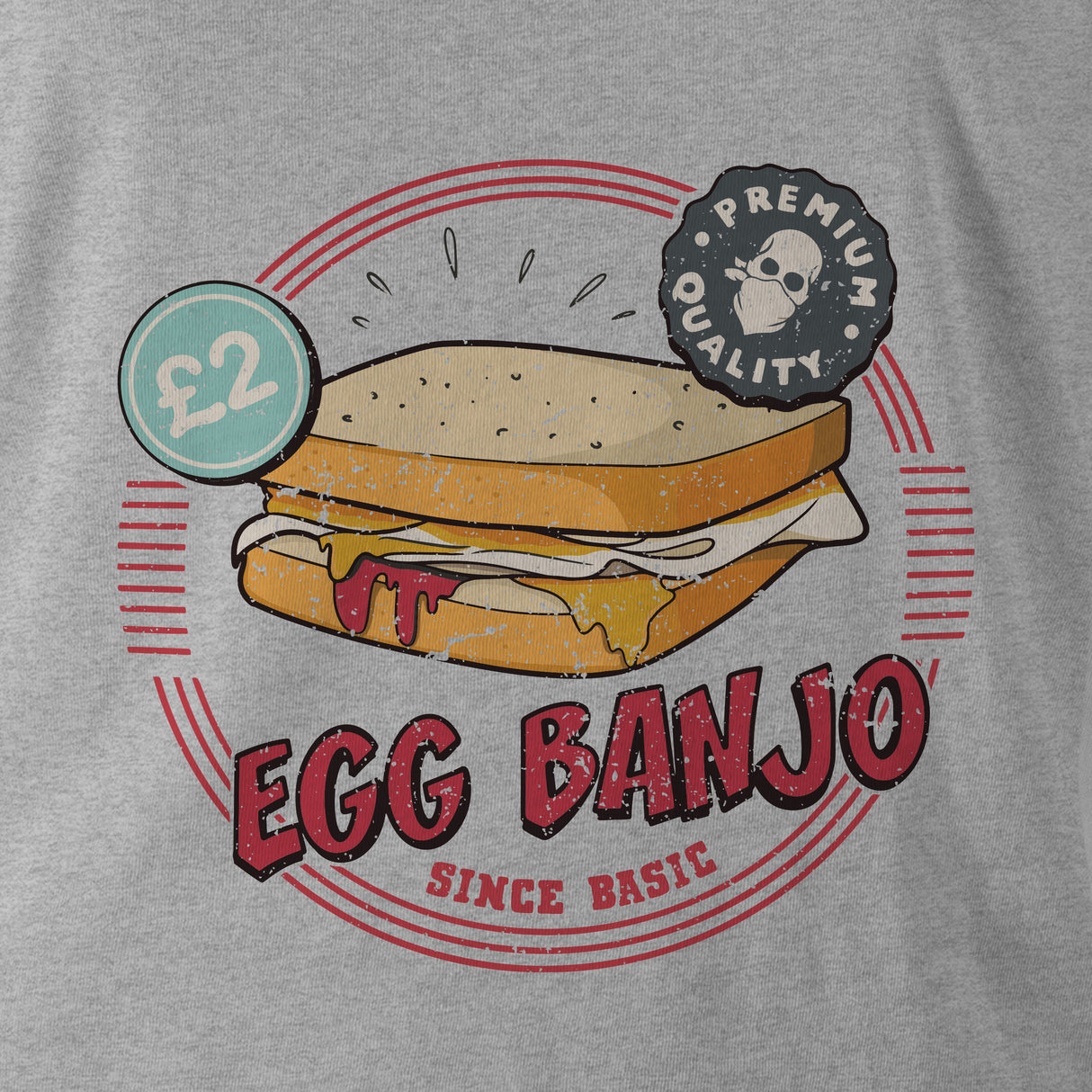 EGG BANJO TAG & BACK HOODIE