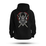 FEARLESS SAMURAI TAG & BACK HOODIE