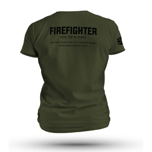 FIREFIGHTER TAG & BACK
