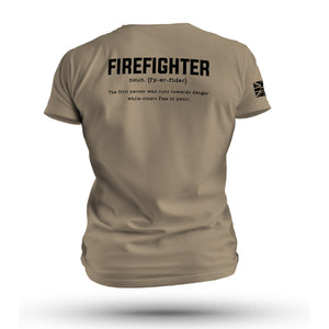 FIREFIGHTER TAG & BACK