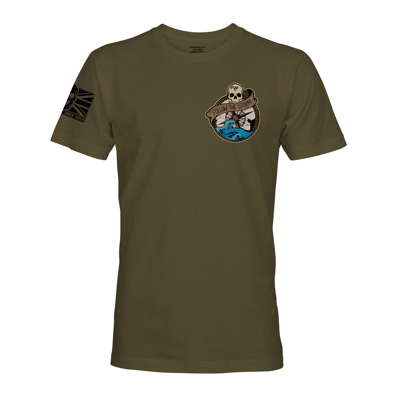 FOLLOW THE STORM - Force Wear HQ - T-SHIRTS