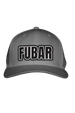 FUBAR BLACK STITCH-STYLE™️ PATCH - FABRIC BACK SNAPBACK