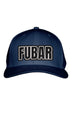 FUBAR BLACK STITCH-STYLE™️ PATCH - FABRIC BACK SNAPBACK