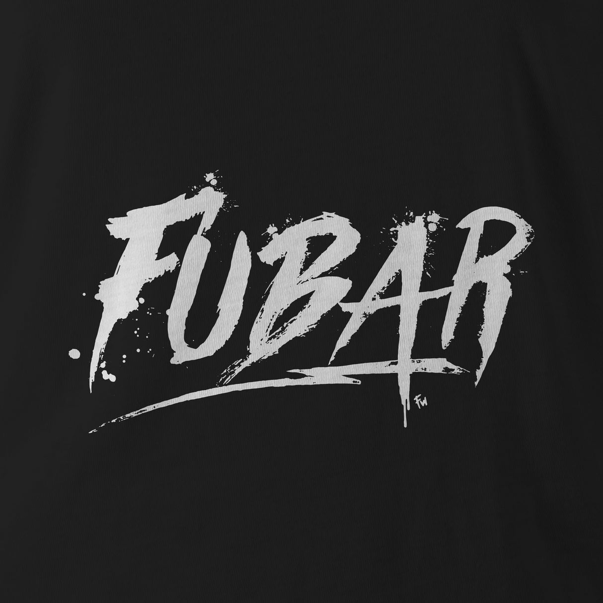 FUBAR WHT INK HOODIE