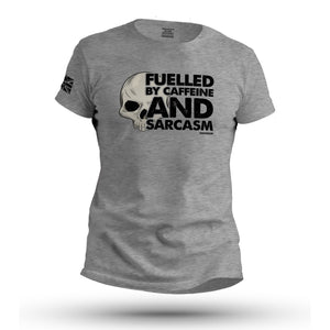 FUELLED BY CAFFEINE AND SARCASM