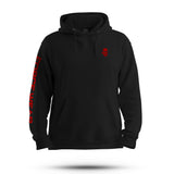 FW ICON HOODIE RED ON BLK
