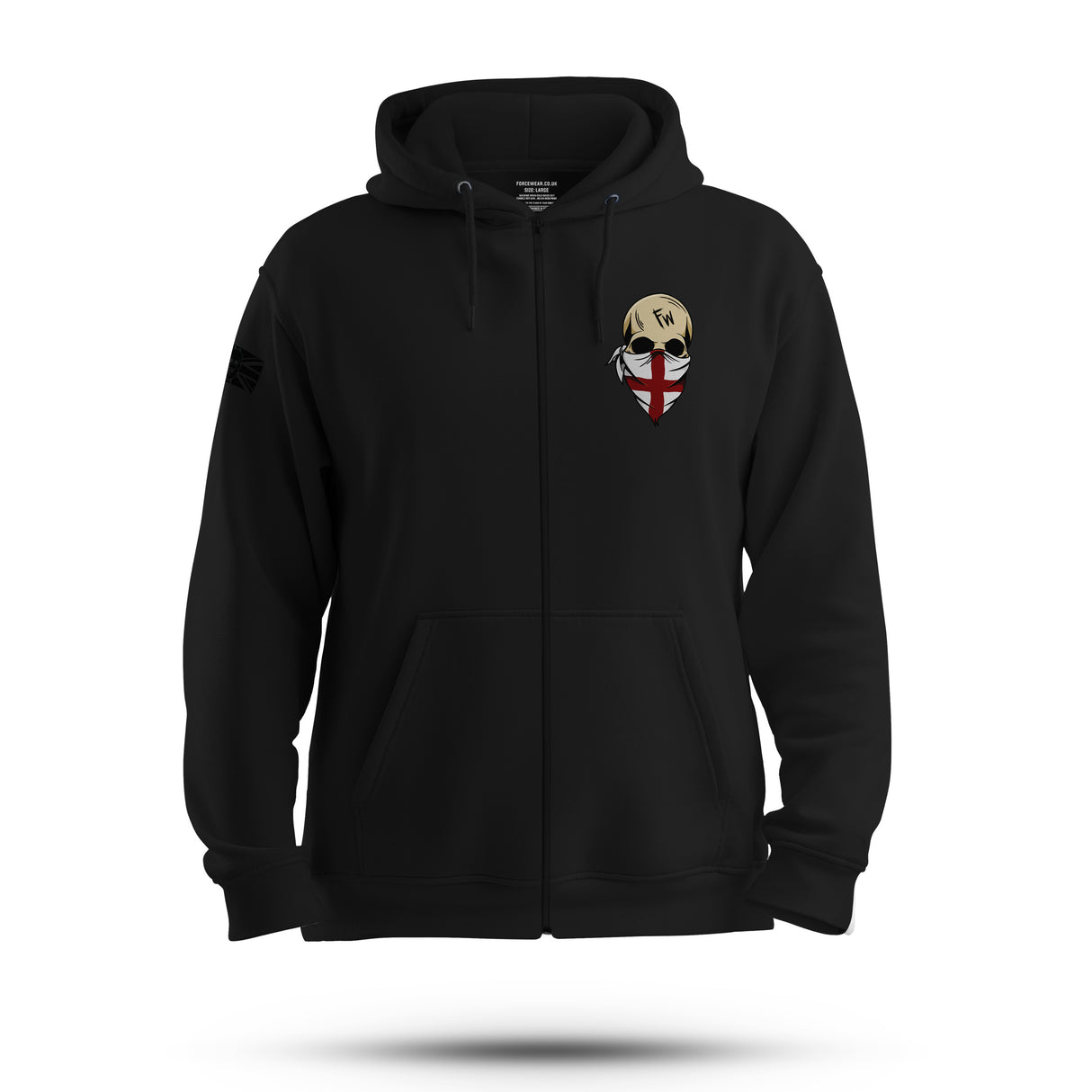 FW SKULL ENGLAND ZIPPIE