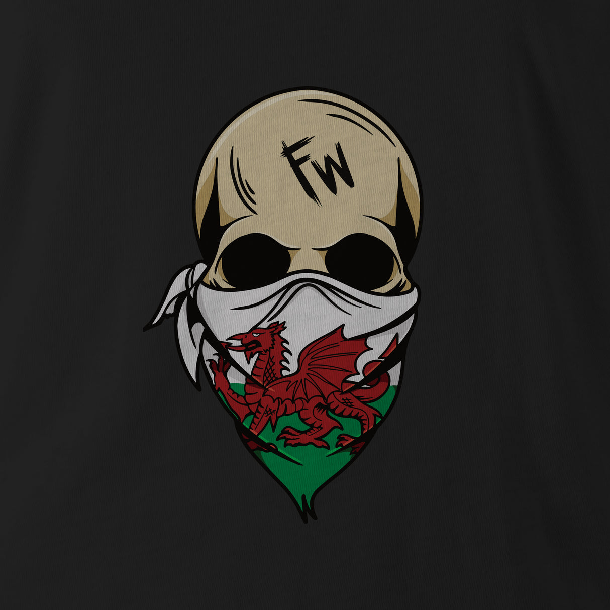 FW SKULL WALES HOODIE
