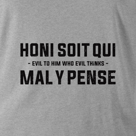 HONI SOIT QUI MAL Y PENSE HOODIE