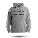 HONI SOIT QUI MAL Y PENSE HOODIE