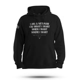 I AM A VETERAN HOODIE