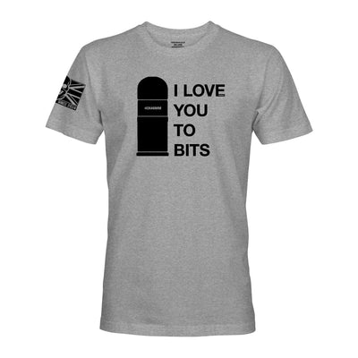 I LOVE YOU TO BITS - Force Wear HQ - T-SHIRTS