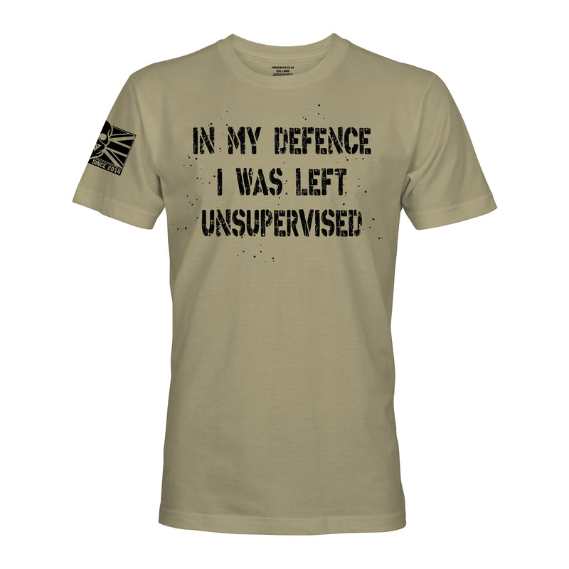IN MY DEFENCE - Force Wear HQ - T-SHIRTS