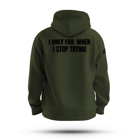 I ONLY FAIL TAG & BACK HOODIE