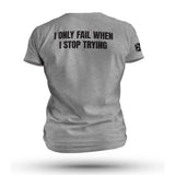 I ONLY FAIL TAG & BACK