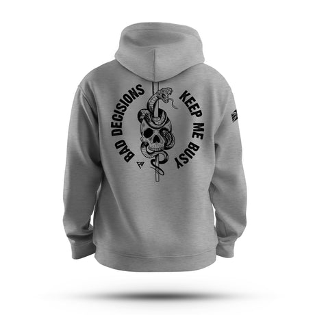 KEEP ME BUSY TAG & BACK HOODIE
