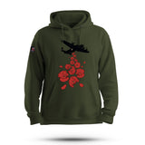 LANCASTER AND POPPIES HOODIE