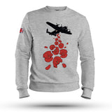 LANCASTER AND POPPIES SWEAT