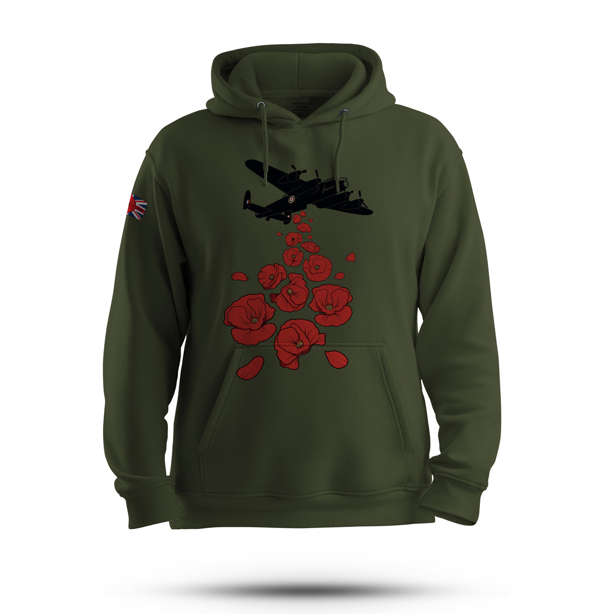 LANCASTER AND POPPIES HOODIE