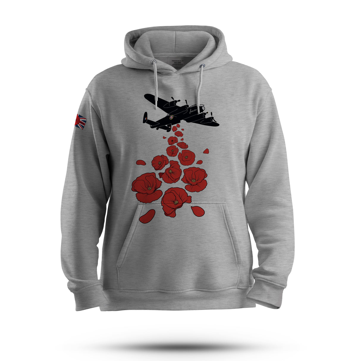 LANCASTER AND POPPIES HOODIE