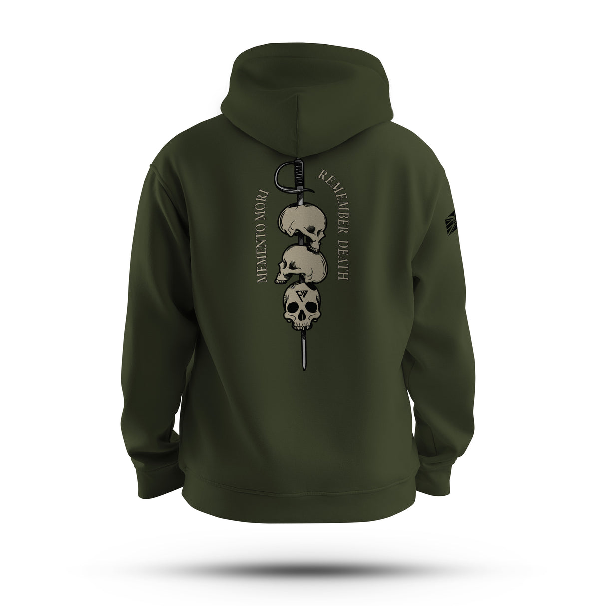 MEMENTO MORI TAG & BACK HOODIE