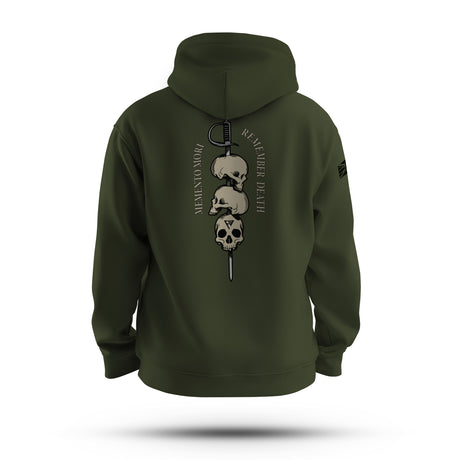 MEMENTO MORI TAG & BACK HOODIE