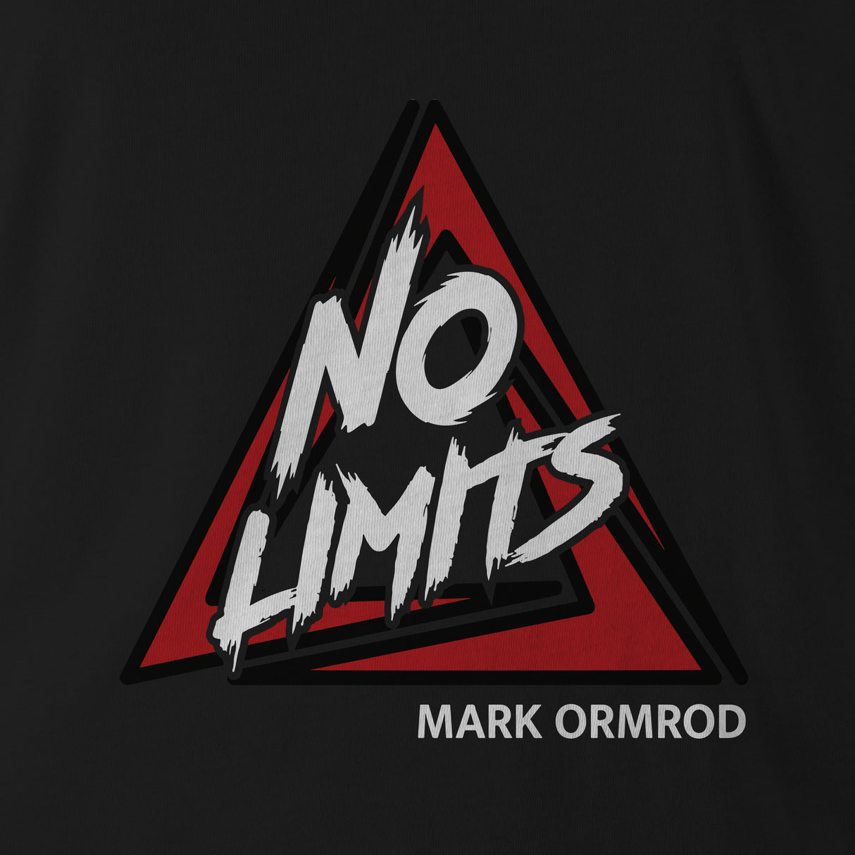 NO LIMITS WHITE INK TAG HOODIE