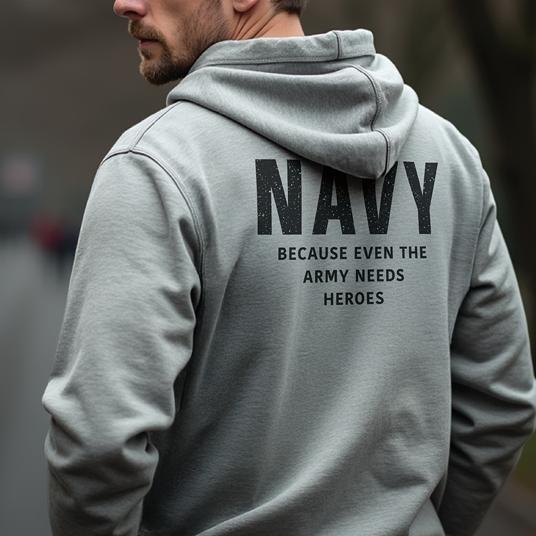 NAVY HEROES HOODIE