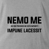 NEMO ME IMPUNE LACESSIT (BLACK WATCH) HOODIE